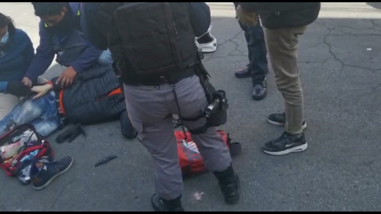 repartidor atropellado