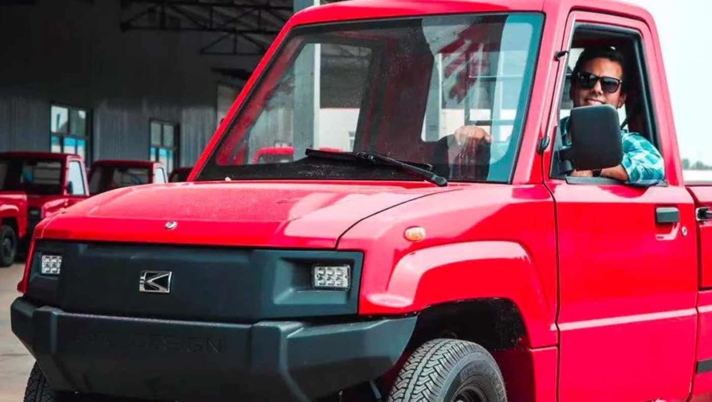 Así luce el auto eléctrico de 50 mil pesos que ofrecen por internet