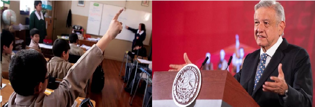 Andrés Manuel López Obrador, indico el pasado 24 de febrero que no prohibirá el retorno a las aulas en escuelas privadas.
