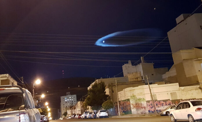 Captan supuesto avistamiento OVNI en Argentina