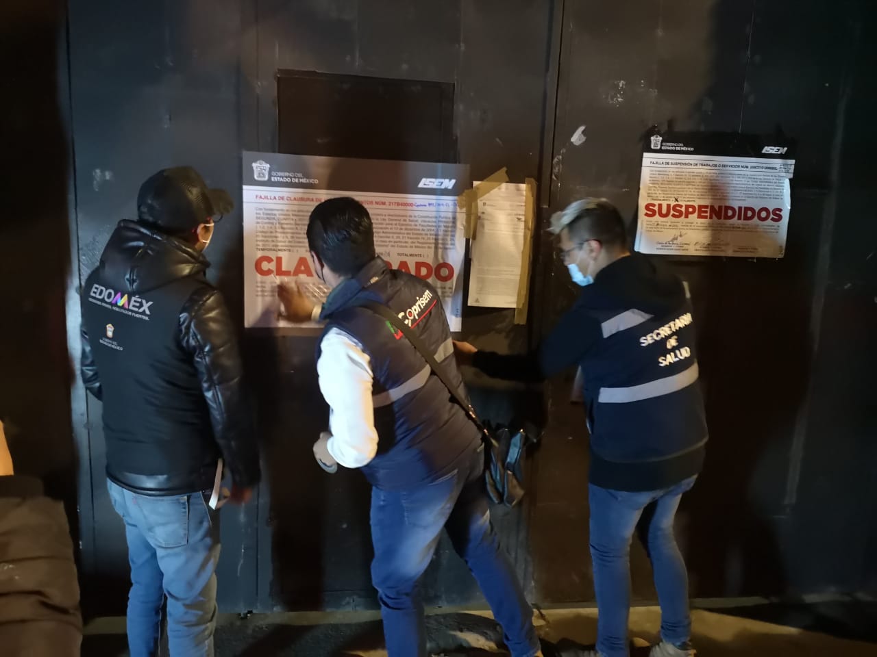 La Coprisem presentó denuncias ante el Ministerio Público por el delito de quebrantamiento de sellos y violación a las medidas de seguridad impuestas en contra de ocho negocios