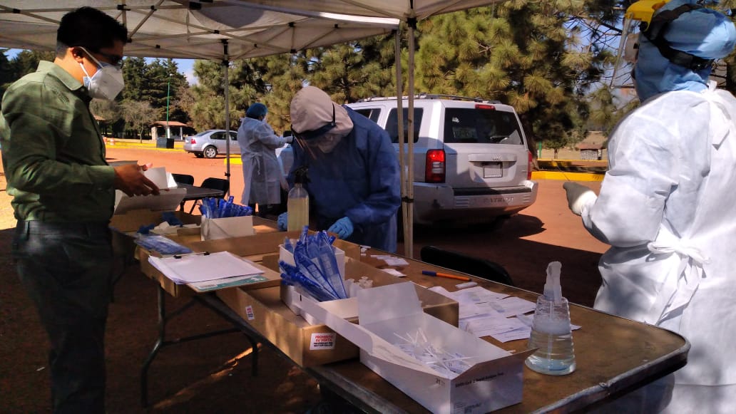 Un total de 106 mil 818 pruebas de detección de COVID-19 han sido aplicadas en la ciudad de Toluca