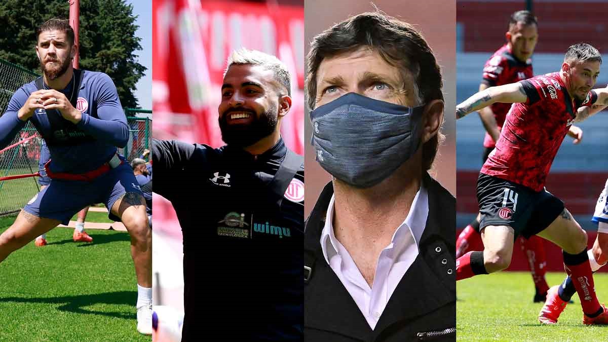 Jugadores claves de los Diablos Rojos de Toluca para encarar la recta final del torneo