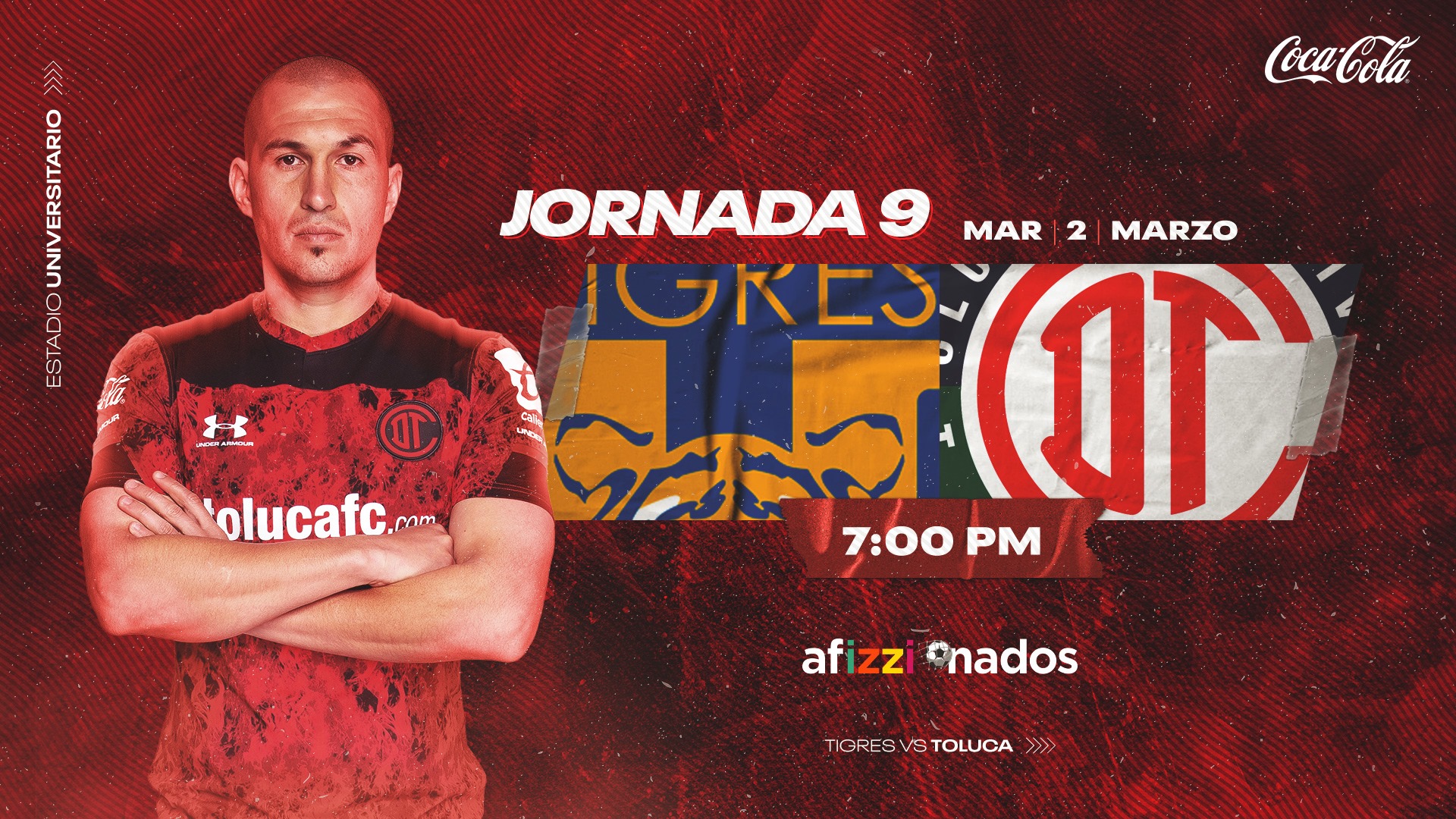 Torres Nilo enfrentara a su antiguo club, en el partido Tigres Vs Toluca.