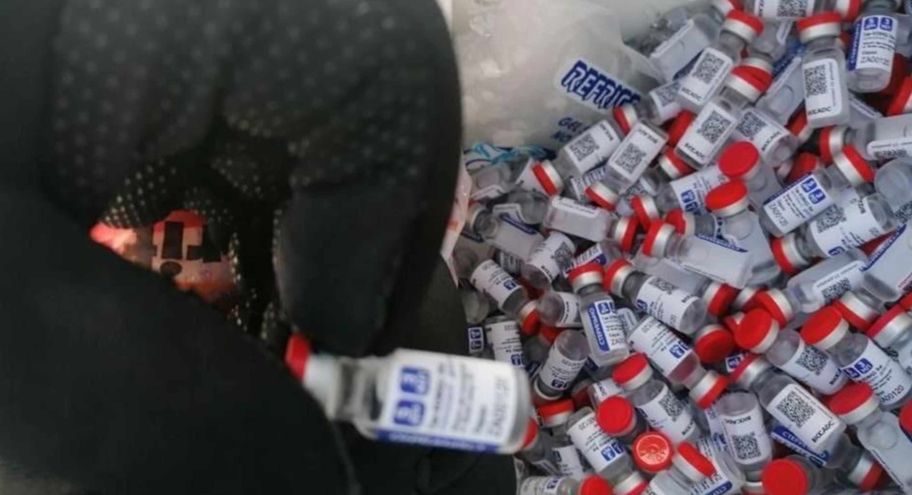 vacunados contra covid por empresa relacionada con el trafico de vacunas hacía honduras