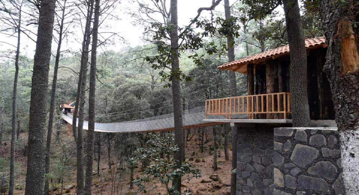 Te recomendamos visitar el Parque Ecológico Xocotépelt, Jocotitlán, Estado de México en Semana Santa, pues este espacio cuenta con zona de camping, tirolesa, rápel, gotcha, áreas de senderismo y más