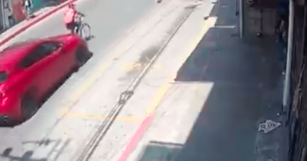 Injusticia para usuario de bicicleta en Hidalgo.