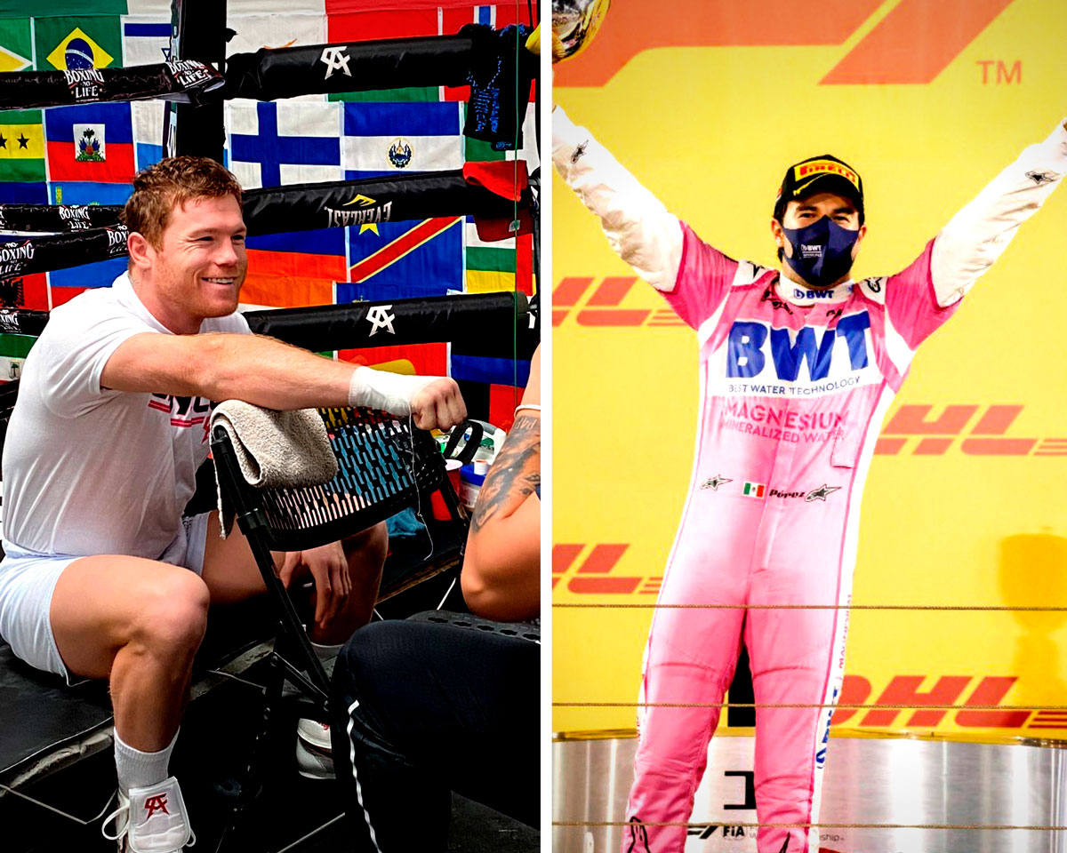 La preparación de canelo y un titulo de checo Pérez