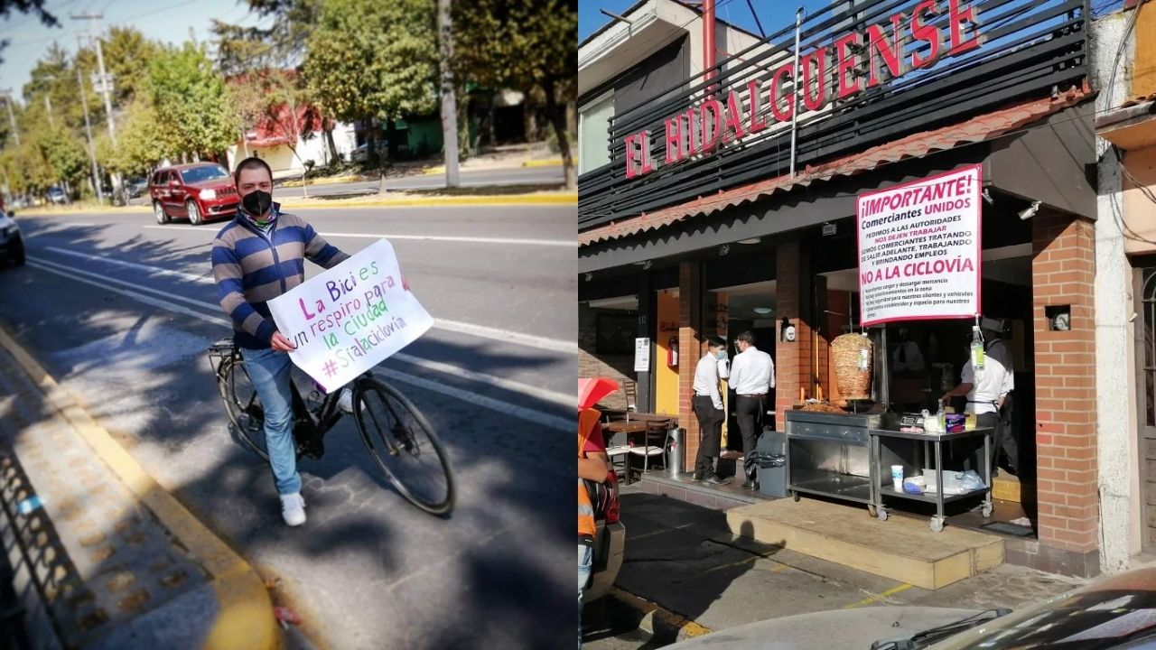 Comercio establecido de isidro fabela piden una alternativa para reubicar la ciclovia en toluca