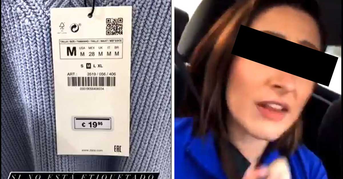 Edomex mujer amenaza con denunciar ante Profeco a empleados de Zara