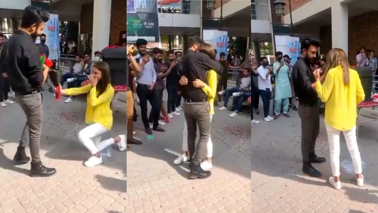 Estudiantes se piden matrimonio en universidad de Pakistán y los expulsan, la Universidad de Lahore dio a conocer que ambos fueron expulsados por una infracción seria del código de conducta.