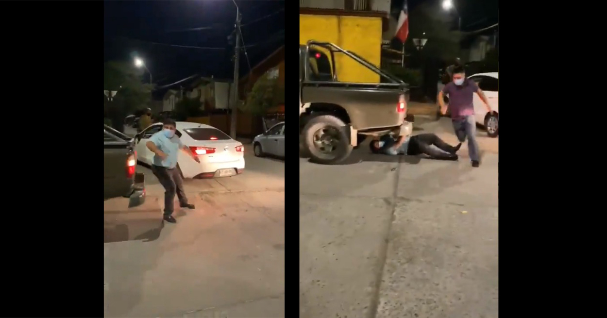 Pastor finge ser atropellado