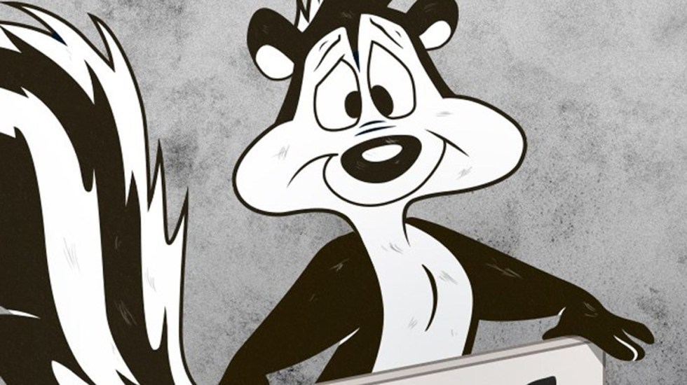 Pepe-Le-Pew-sin participación en-Space-Jam