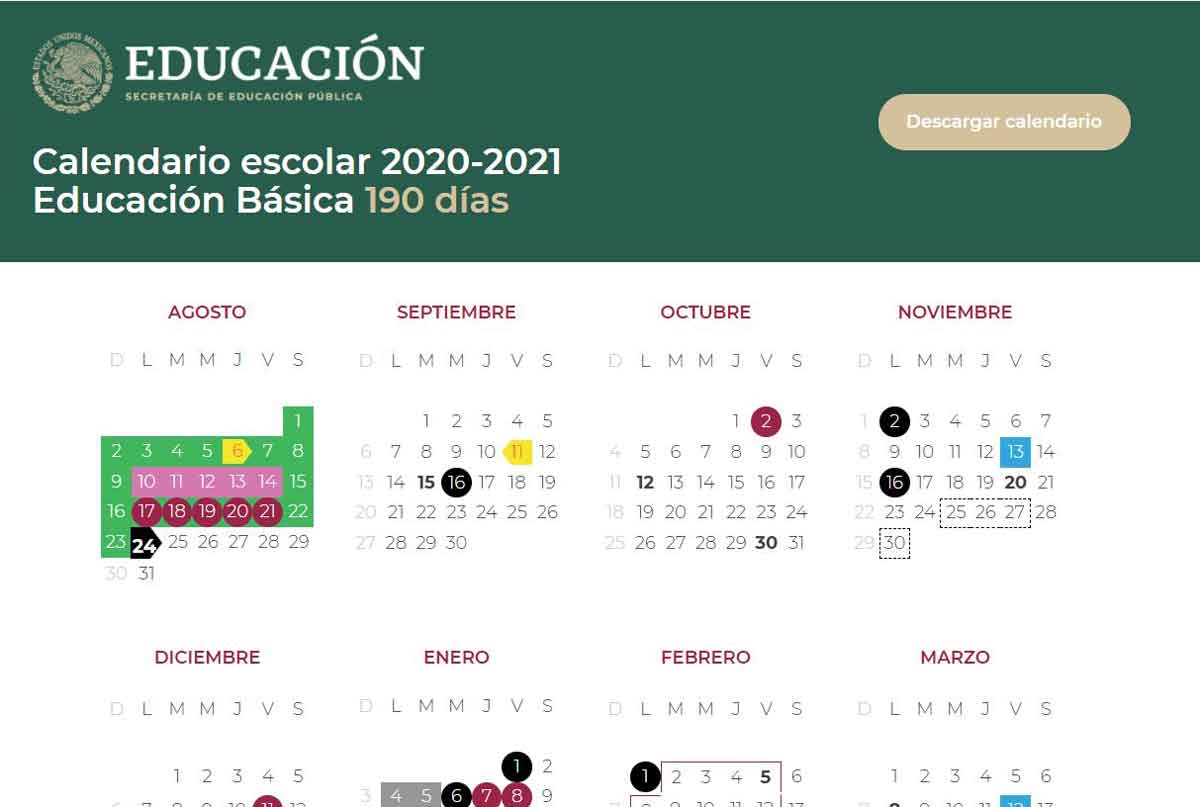 SEP cuando termina el ciclo escolar 2021