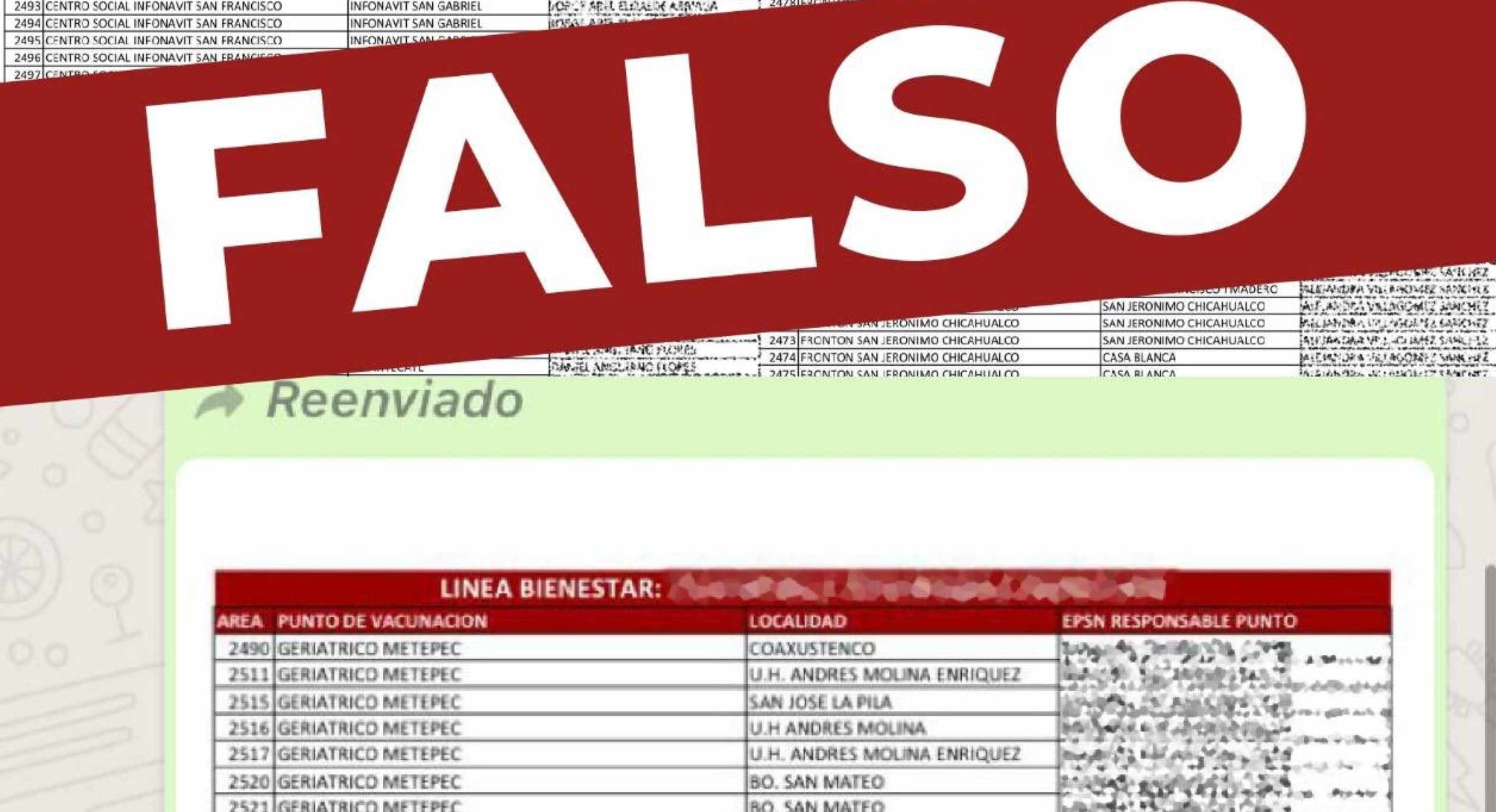 aviso vacunación falsa en metepec