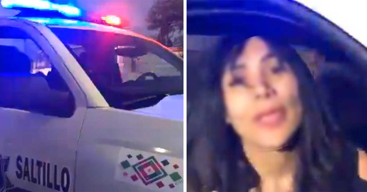 Viral: Mujer choca por conducir en estado de ebriedad, la llaman #LadyCopas