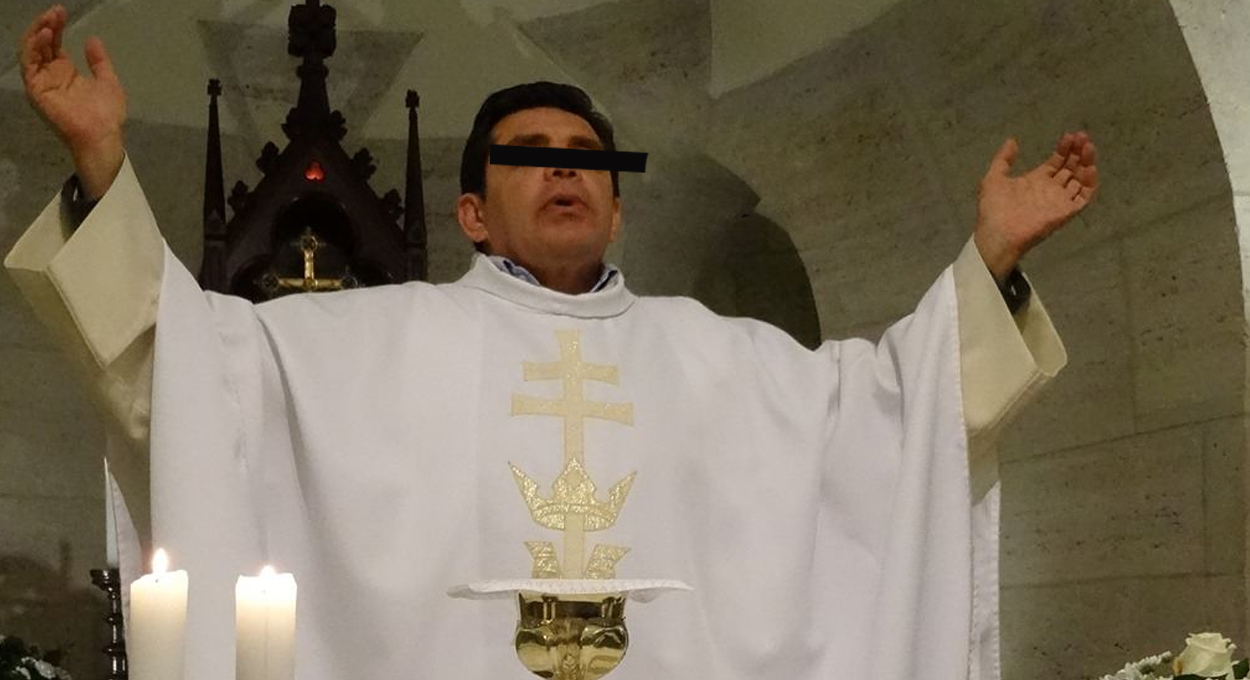 El sacerdote Francisco Javier.