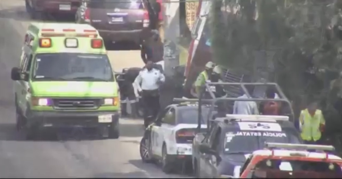 Conductor de camión atropella a motociclista en Lerma Estado de México