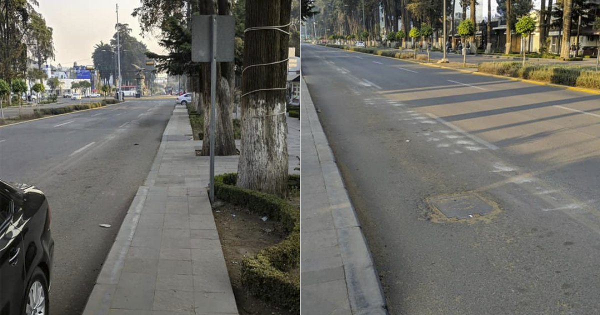Reanudan ciclovía en toluca sin embargo quitan delimitadores en el paseo colon