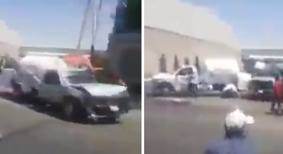 pipas de gas y gaseros protagonizaron una pelea en el municipio mexiquense de texcoco