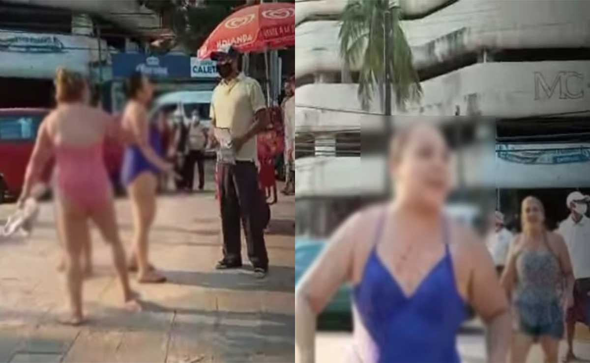 En Guerrero, turistas chilangos arman riña en Acapulco.