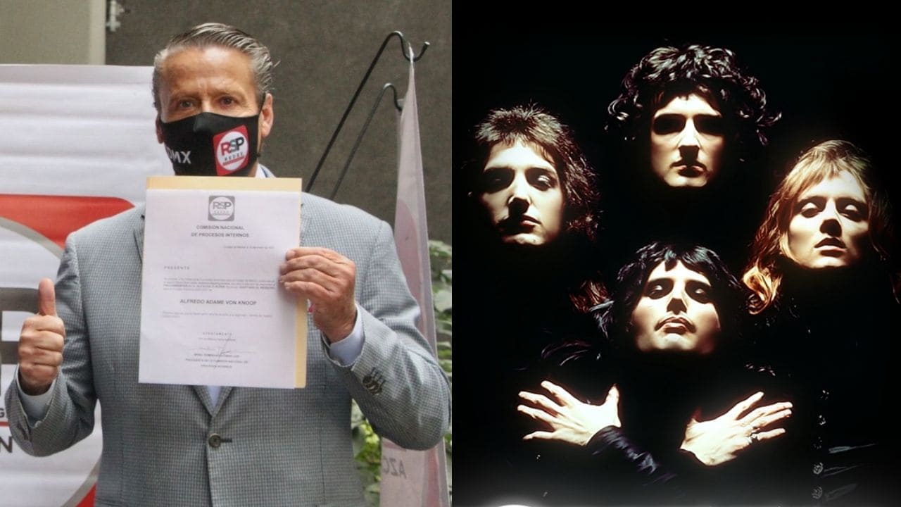 Alfredo Adame se cuelve viral por usar la cancion We Will Rock You de Queen como tema para su campaña política como candidato a diputado federal por el partido Redes Sociales Progresistas (RSP).