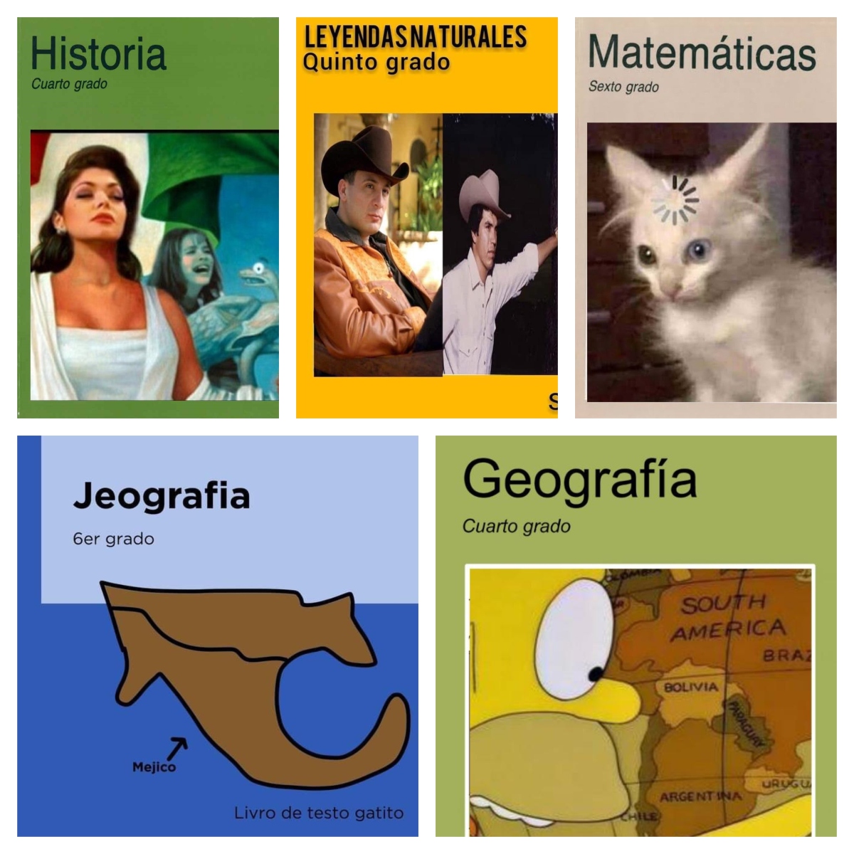 Algunos de los memes de esta convocatoria