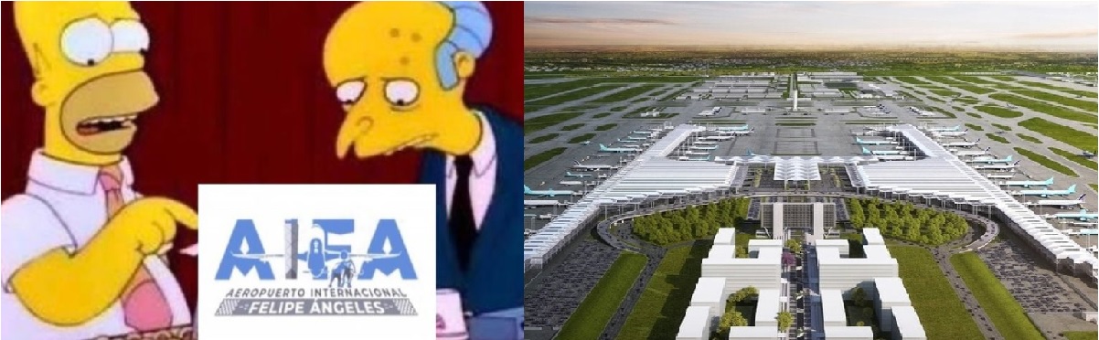 conoce los mejores memes del logo del Aeropuerto Felipe Angeles