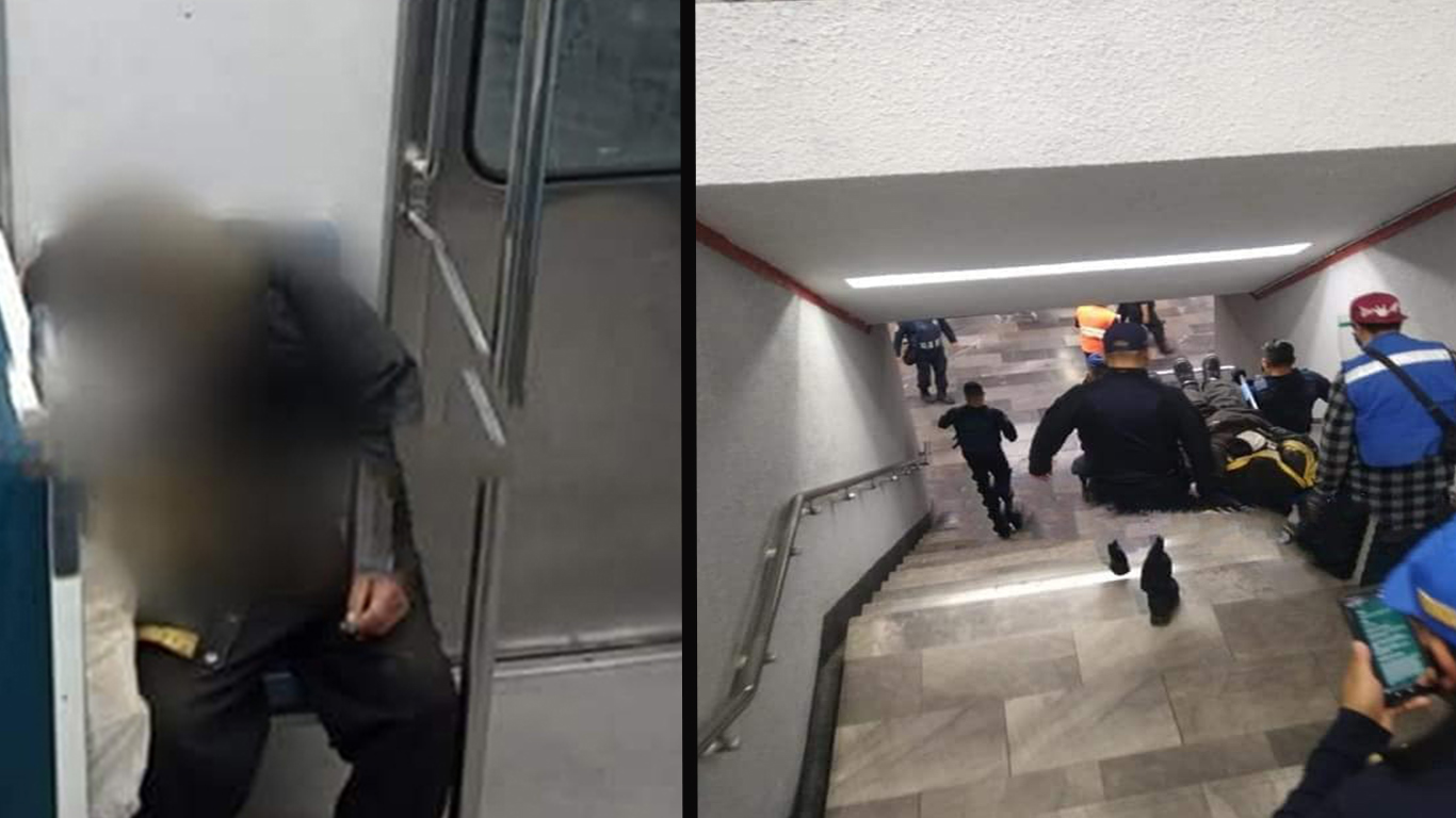 Persona de la tercera edad fallece en el metro de la CDMX