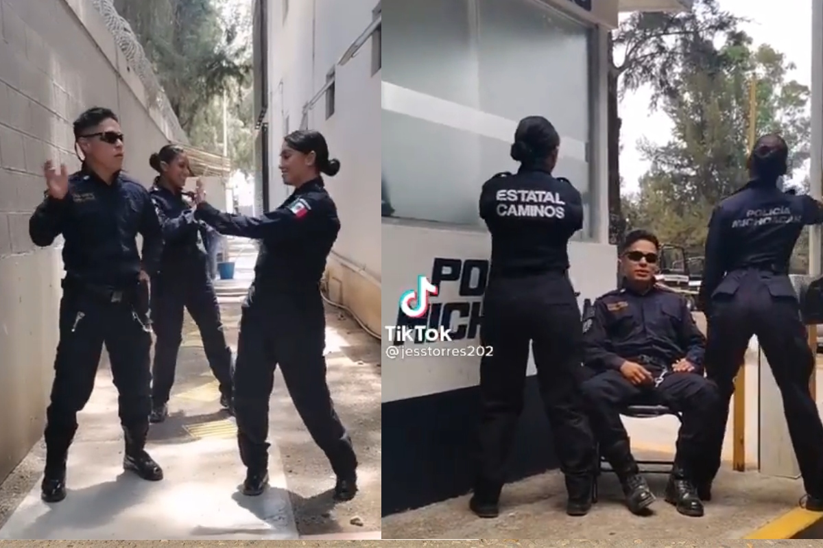 Policías serán investigados por diversos videos publicados en tiktok