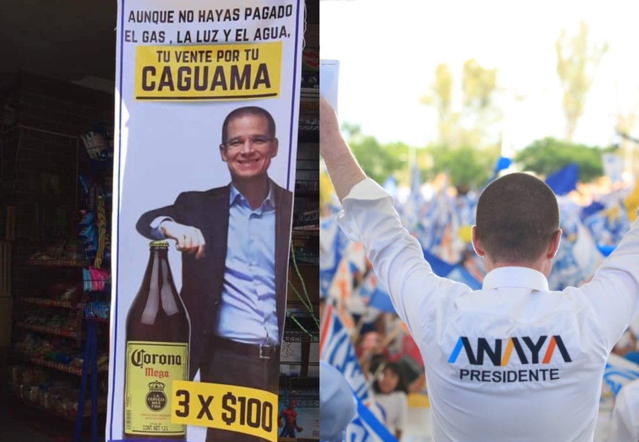 Anaya sigue haciendose famoso por compartir sus memes