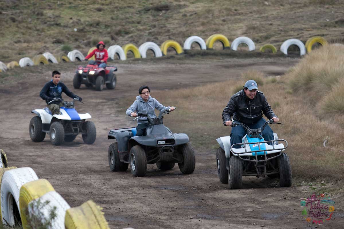 Experiencias a bordo de una cuatrimoto en la marquesa