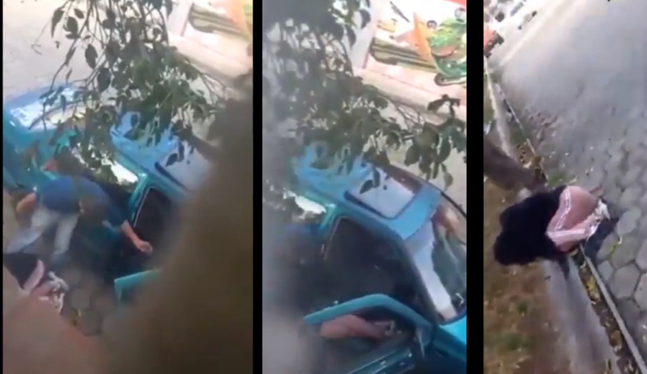 Mujer transgénero abandonada