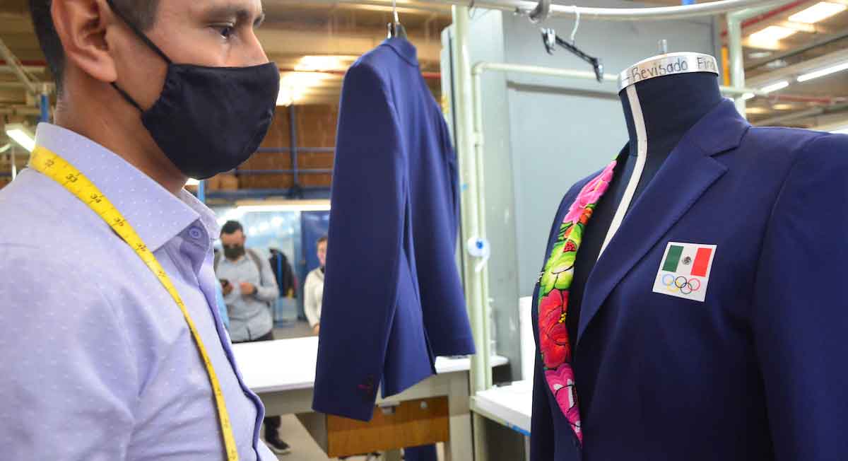 mexiquenses elaboran traje de comite olimpico para los juegos olimpicos de tokio 2021