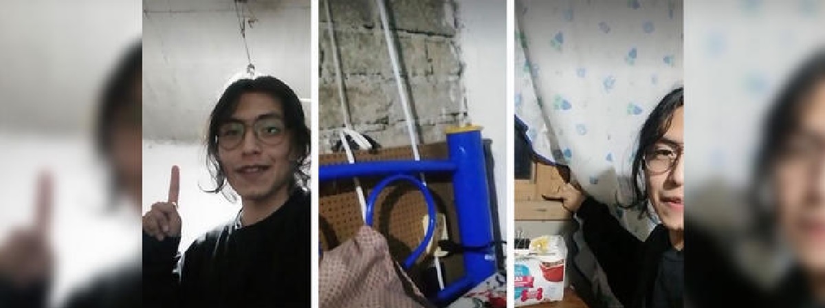 joven mexicano se vuelve viral al compartir un video de su cuarto tercermundista en Tik Tok