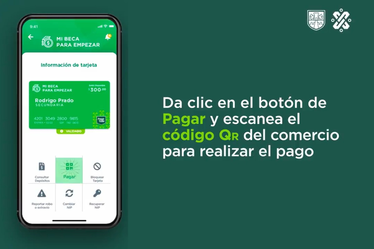 Mi Beca para Empezar: ¿Cómo puedo pagar utilizando el código QR?