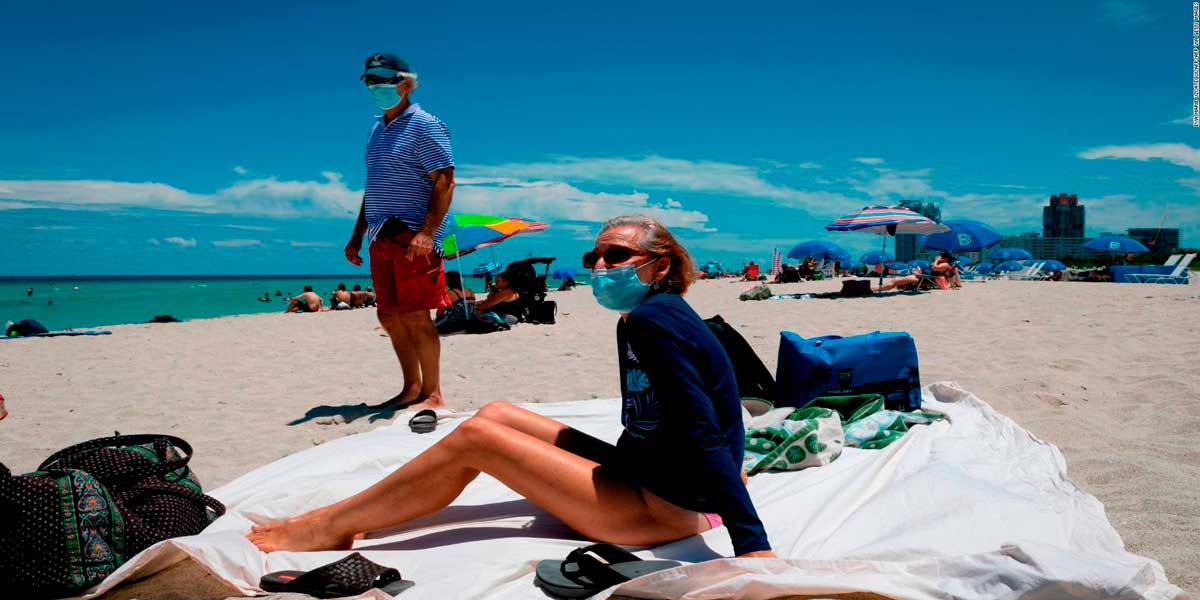 Turistas regresaron a Cancún Quintana Roo a pesar del COVID-19