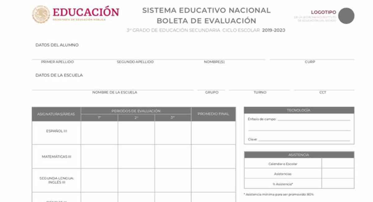 boleta de calificaciones ciclo escolar 2020-2021 ya se pueden descargar
