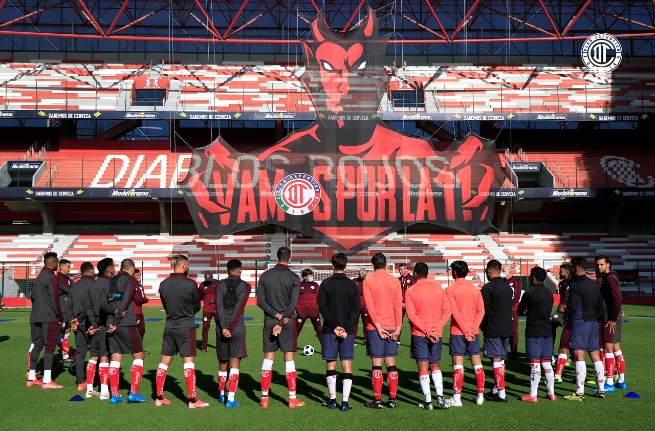 Toluca FC anuncia el porcentaje de aficionados que ingresarán al infierno