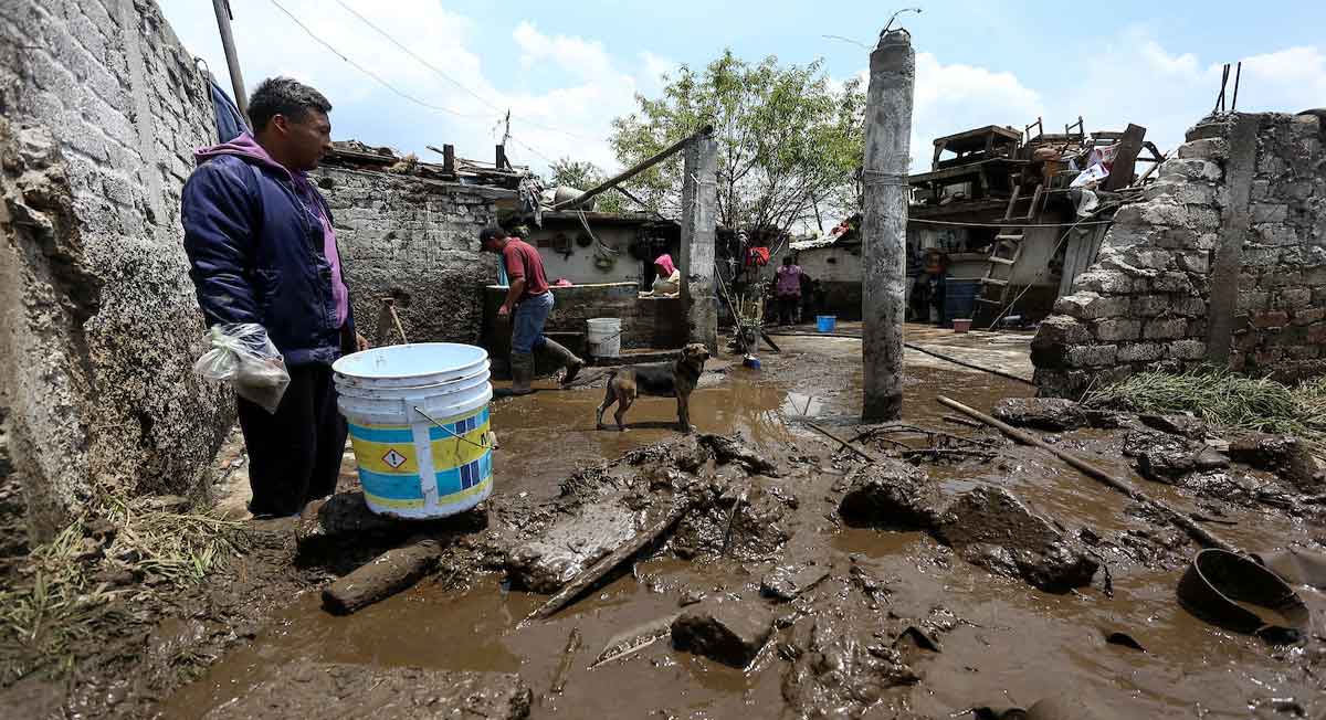 zinacantepec-asi fueron las afectaciones del desbordamiento del río tejalpa