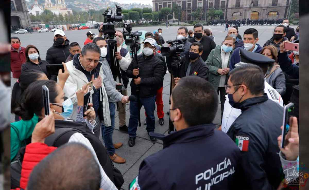 Alcalde de Toluca acusa al gobierno del Edomex de compra de votos.