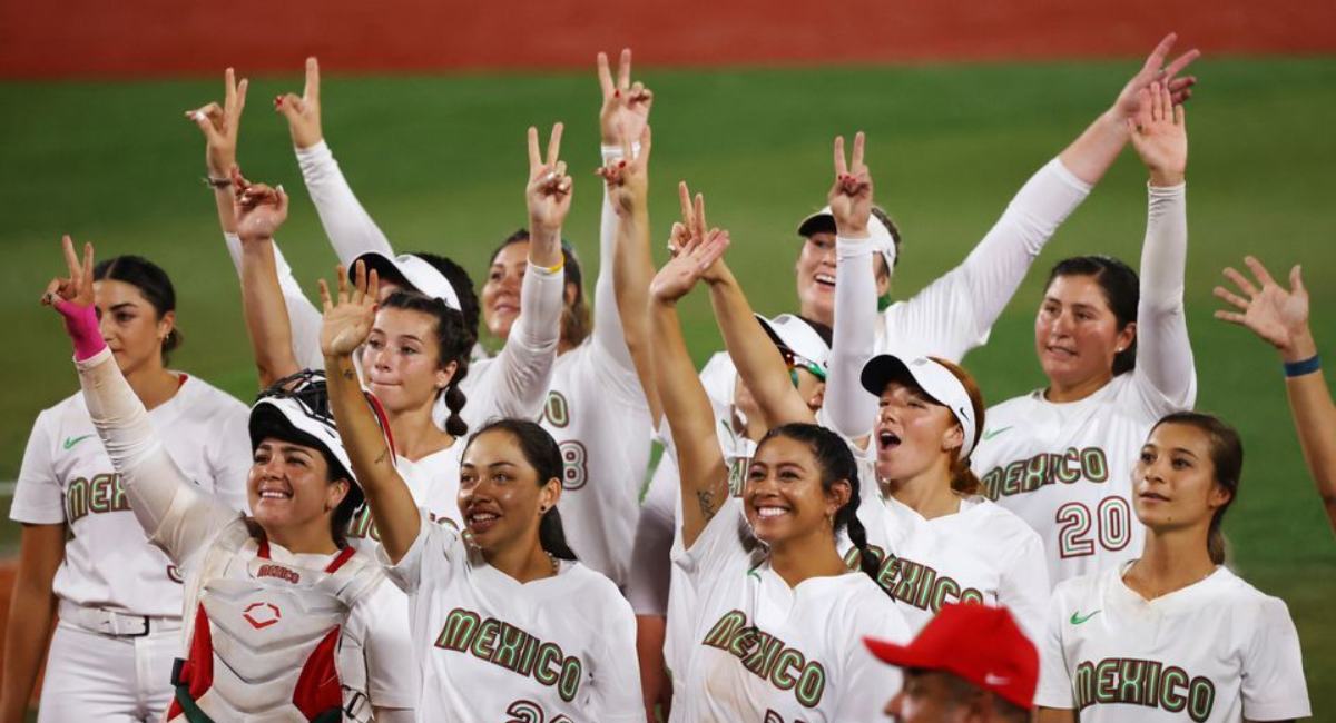 Jugadoras que participaron en los juegos olímpicos en softbol