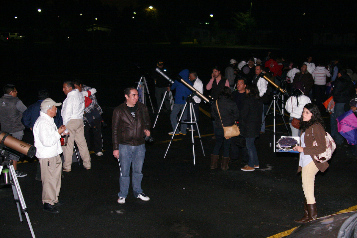 Fenómenos astronómicos, lluvia de estrellas 2021