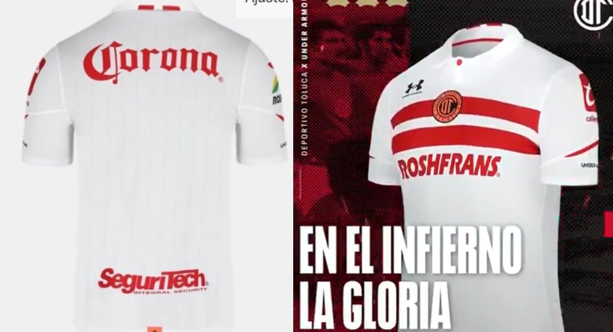 Toluca Fc rinde honor a los diablos del 75 con su nuevo uniforme de visita