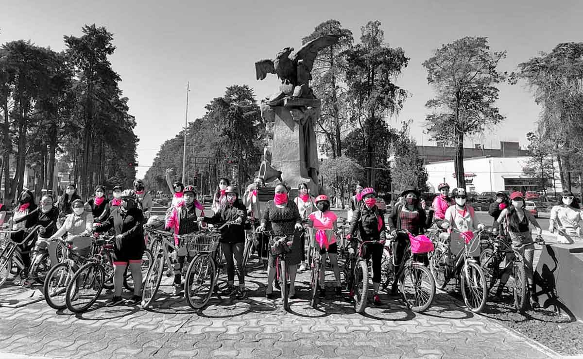 Colectivo Bicionarias realizarán rodada para exigir justicia para don Pedro en Metepec.