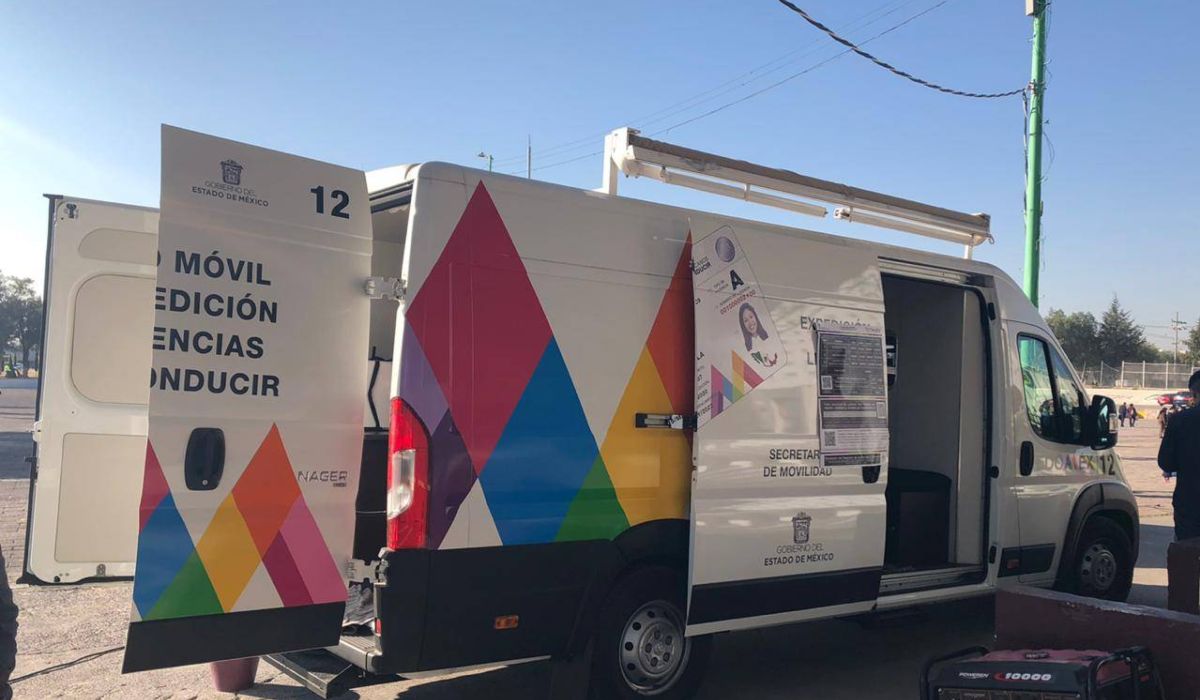 Unidades móviles para tramitar licencias de conducir en el EdoMéx dejarán de dar servicio