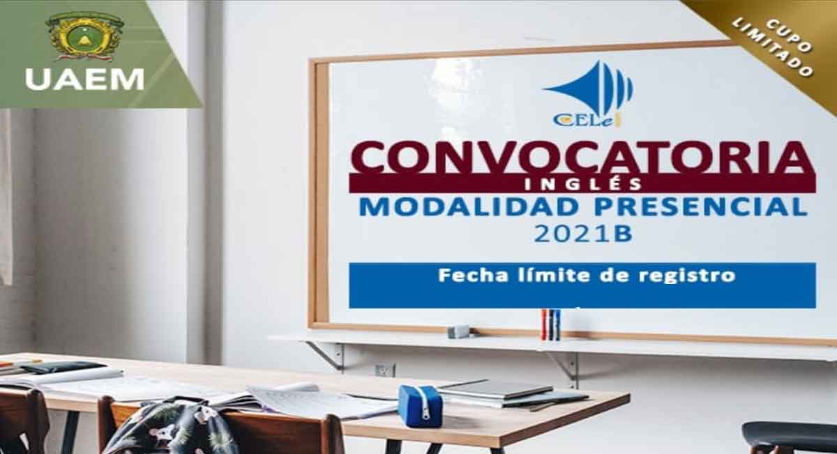 curso de ingles modalidad presencial en cele uaemex