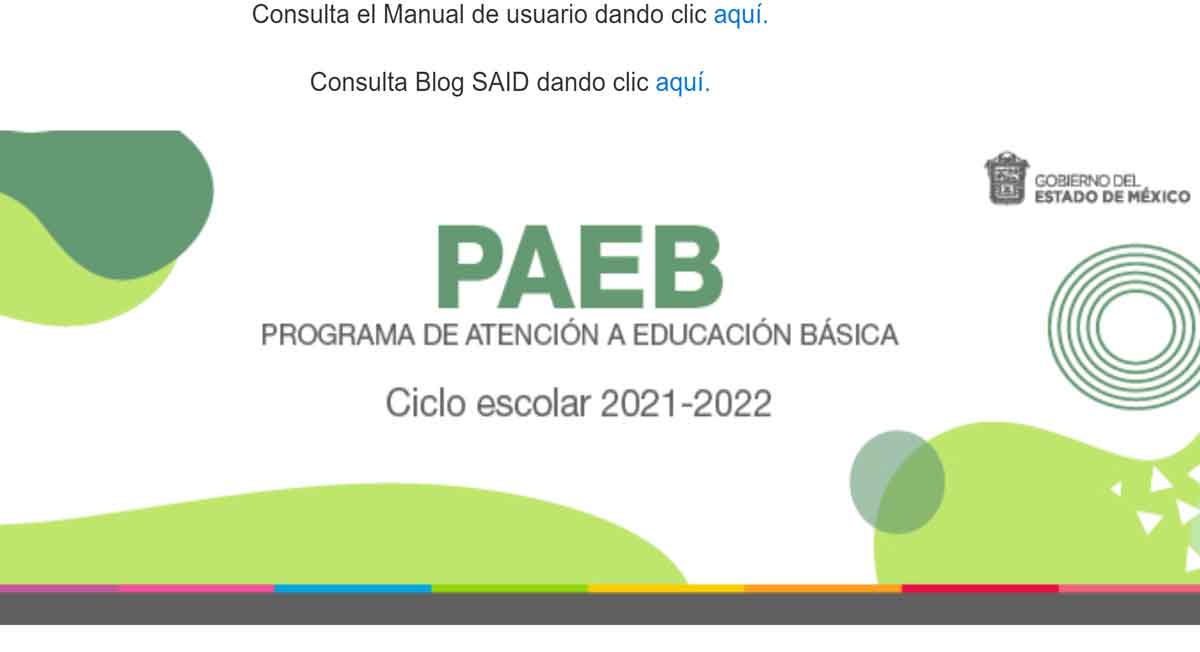 paeb 2021, paso a paso para realizar cambios de escuela o turno