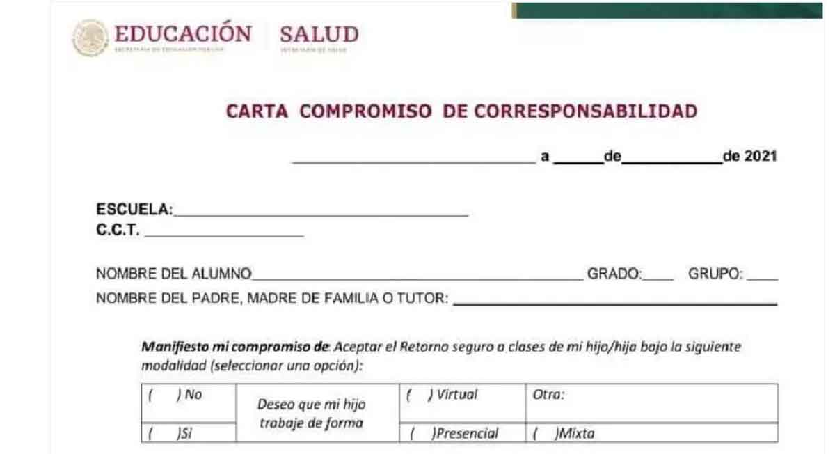 Paso a paso para llenar y descargar carta compromiso de corresponsabilidad SEP paso a paso para descargarlo y llenarlo