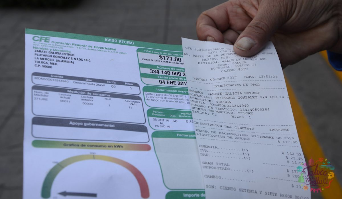 Conoce las dos maneras de consultar tu recibo de luz de CFE en línea en el EdoMéx 